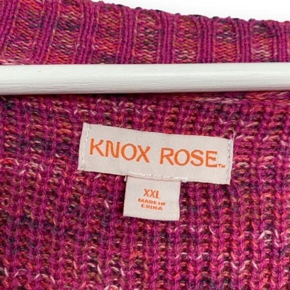 Knox Rose Knit Cardigan Open Front Sweater - Picture 13 of 16